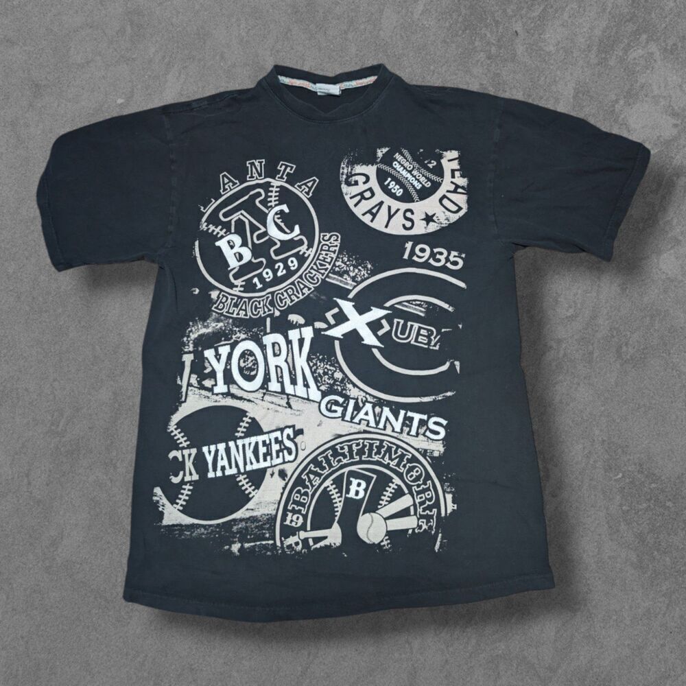 Vintage NLBM Negro League Baseball Museum All Over Print Men's Shirt 2xl